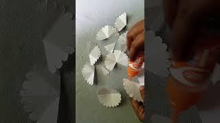 Paper wall hanging|DIY paper crafts #shorts #short #youtubeshorts #diy #craft #wallhanging