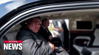 Putin presents Russian car to Kim Jong-un, possible violation of UN Security Council resolutions