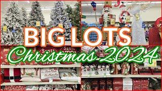 BIG LOTS CHRISTMAS DECOR 2024 CHRISTMAS TREES  NEW DECORATIONS