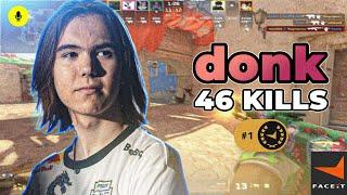 CS2 POV | donk Faceit Ranked (Mirage) with Magnojez - Voice Comms 46-27