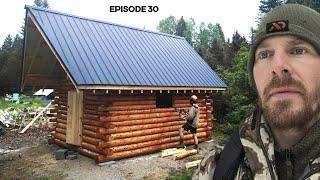 Log Cabin Build on Off-Grid Homestead |EP30|