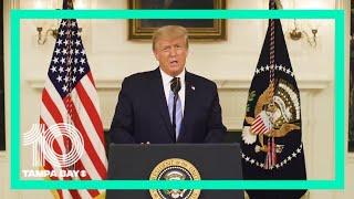 President Trump releases video after US Capitol riots