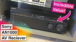 I Didn't Want to Buy This!  Sony TA-AN1000 AV Reciever - Multi-Zone Monster!