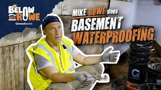 Mike Rowe Does Basement Waterproofing