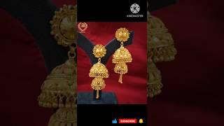 P.C.CHANDRA jewellery#Latest gold earring @sanjupc37exclusive design with  @gold#shorts