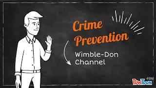 Crime Prevention - Legal Studies