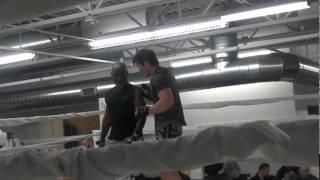 Chael Sonnen MMASTOP Seminar Mitt Session