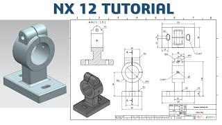 NX 12 Tutorial #32 | 3D Model Basic