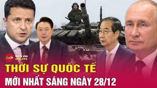 Toàn cảnh thời sự quốc tế sáng 28.12,TT Putin hé lộ địa điểm có thể đàm phán xung đột Nga Ukraina