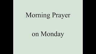 Morning Prayer on Monday 7 October from St John's in the Village