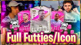 EAFC 24: OMG!  FULL FUTTIES/FUTTIES ICON SBB vs CENK! 