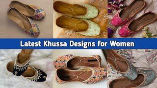 Trendy Khussa Designs for Women | Stunning Punjabi Khusa Designs for Ladies | Jutti Kasuri for Girls