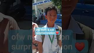 OFW mama & son surprise reunion 