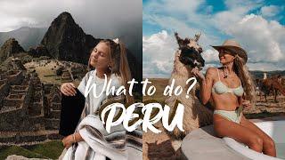 PERU - What to do? | Travel Vlog South America