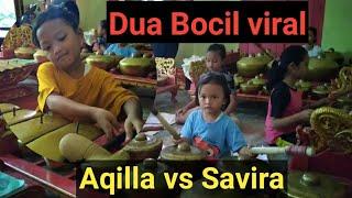 AQILLA VS SAVIRA⁉️ DUA BOCIL #VIRAL‼ RICIK RICIK BANYUMASAN.