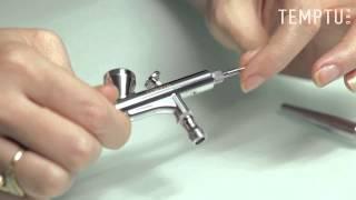 TEMPTU Pro SE-50 Airbrush Cleaning and Assembly