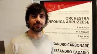 Alessandro Cadario presenta la produzione ISA del 10-12 marzo 2017