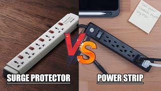 Surge Protector vs Power Strip