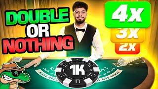 Was this the Martingale Run! - 5-Min Blackjack #54