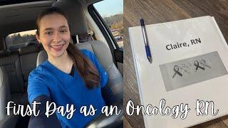 FIRST DAY AS AN ONCOLOGY NURSE (Vlogmas Day 11)