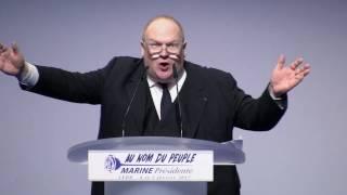 Franck de Lapersonne rejoint le Front National et témoigne son engagement à Marine Le Pen.