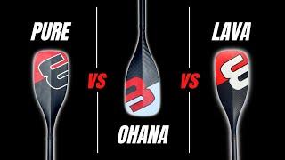 Finding The Best All-Round Recreational SUP Paddle: Lava vs. Ohana vs. Pure SUP Paddle Comparison