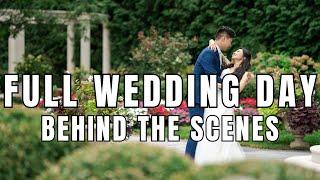 How I Shoot a FULL Wedding Day | Wedding Photography | Behind the Scenes