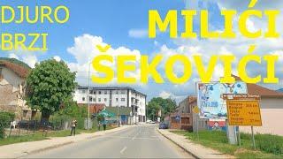 Milići - Vlasenica - Šekovići, main roads M19 M19.2 and regional R455, May 2023