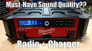 Milwaukee Tool M18 PACKOUT Radio + Charger 2950-20 Vs DEWALT TSTAK Radio for Sound Quality