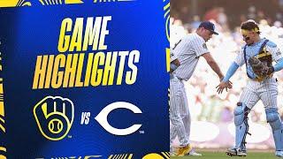Reds vs. Brewers Game Highlights (6/16/24) | MLB Highlights
