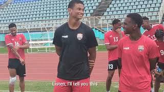 Youth Team players get interaction time with Trinidad and Tobago Senior Men's Team