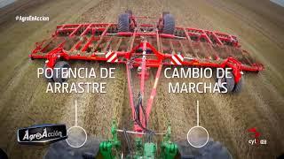 Agro en Acción (19).-  Tractores John Deere  y Arado Ecológico de Maquinaria Agrícola Revilla