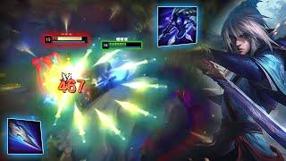 YeDaoShen : This DAMAGE is SHOCKING HighElo - TALON vs YONE / E.sub