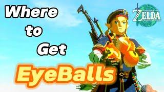 Zelda Tears Of The Kingdom Best Locations to Farm Keese Eyeballs