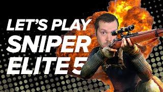 Sniper Elite 5 Gameplay | Let's Play Sniper Elite 5 Mission 2: Occupied Residence (PC Gameplay)