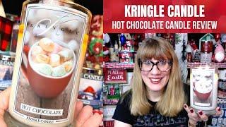 KRINGLE CANDLE Hot Chocolate Candle Review