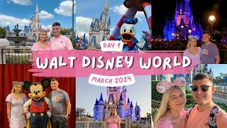 WALT DISNEY WORLD  Day 1 - Magic Kingdom, Tron & Happily Ever After • March 2024