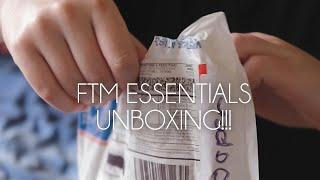 FtM Essentials unboxing!!! (packer gear ultra soft stp and the shotpocket)