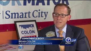 ABQ Mayoral Race: Brian Colon weighs in on crime