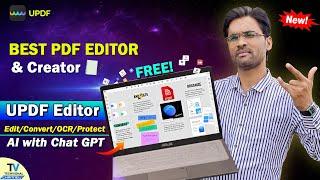 Best AI Powered Tools UPDF Editor with AI Features Chat GPT | Best PDF Editor for Android & PC