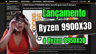 Lançamento Ryzen 9900X3D e 9950X3D #amd #cpu #pc #desktop #intel