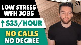 5 Chill Work From Home Jobs Hiring with No Phone Calls