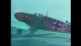 colorization of old films Color AI Messershmitt Bf 109