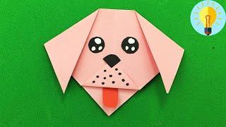 Basteln mit papier: Hund falten| Diy Bastelideen