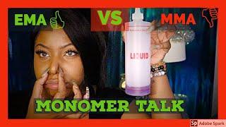 NAIL TECH SCHOOL : MONOMER EMA VS MMA