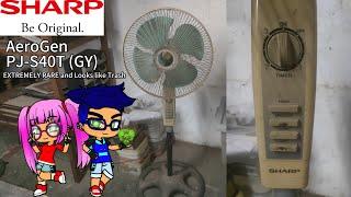 16" Sharp AeroGen Stand Fan PJ-S40T| The PVZBloverFan ™