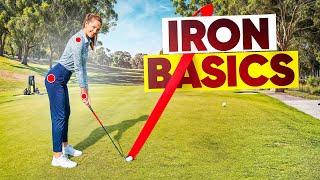 Golf Iron Lesson For Longer & Straighter Shots (simple guide)