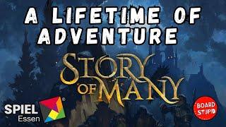 Story of Many Preview at Spiel 2024, , an Adventure Board Game for a Lifetime of Play.