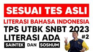 SOAL TPS UTBK 2023 LITERASI DALAM BAHASA INDONESIA