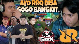 AYO RRQ BISA !! BALOY HELCURT 100% WINRATE ?! RRQ VS GEEKFAM MATCH 2 - PLAYOFF MPL S13